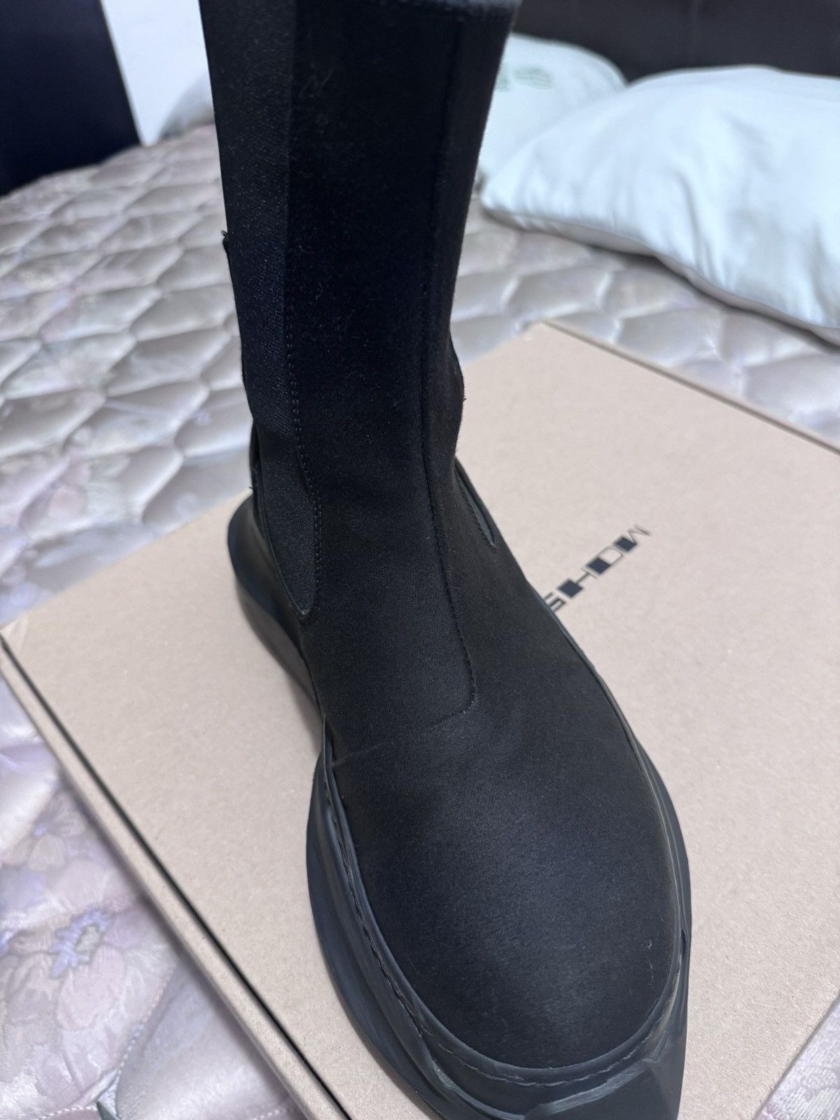 Rick Owens Rick Owens DRKSHDW Beatle Abstract Boots Size US 8.5 / EU 41-42 - 6 Thumbnail