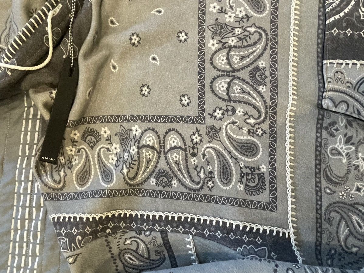 Amiri Amiri Oversized Bandana Recon Hoodie S Size US S / EU 44-46 / 1 - 3 Thumbnail