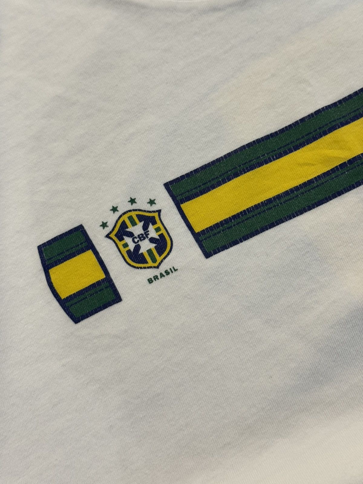 Nike Vintage Brazil 🇧🇷 90's T-shirt Size US M / EU 48-50 / 2 - 5 Thumbnail