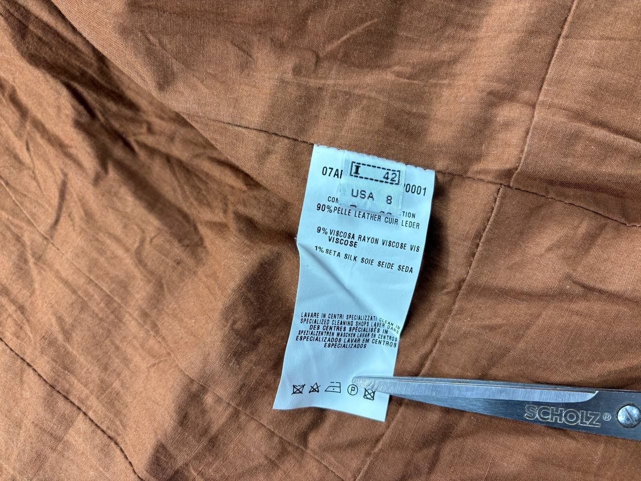Japanese Brand × Vintage Womens leather jacket Roberta Scarpa Size 42 Size M / US 6-8 / IT 42-44 - 8 Thumbnail