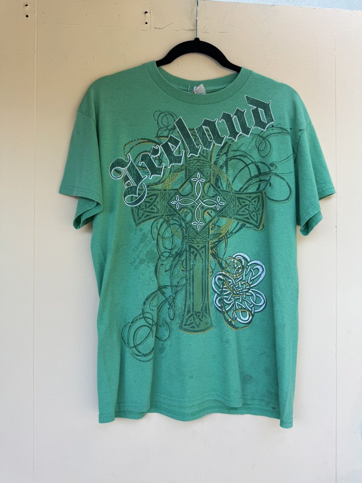 Other Y2k Ireland Celtic Cross Tee Size US L / EU 52-54 / 3 - 1 Thumbnail