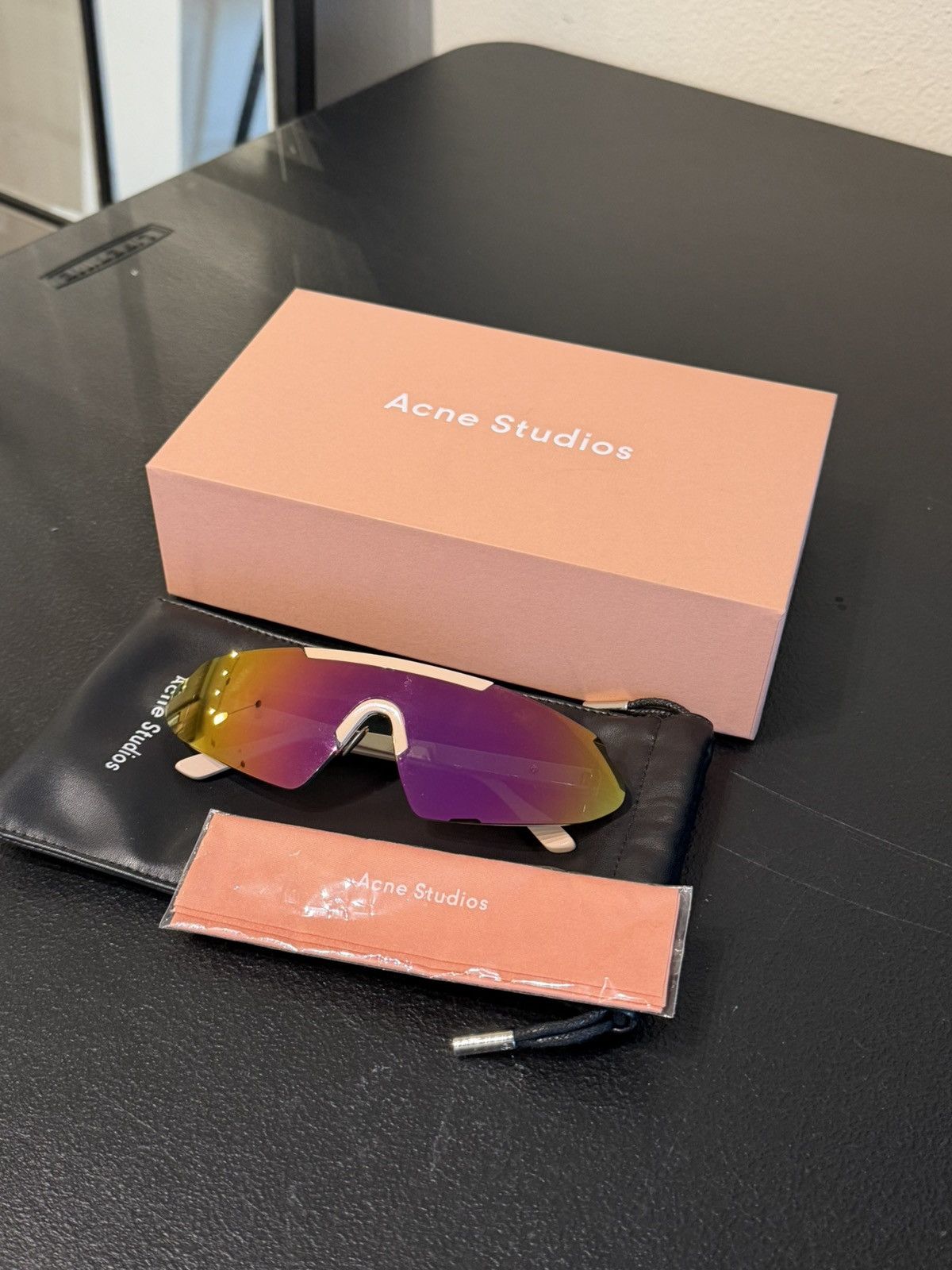 Acne Studios ACNE STUDIOS BORNT PINK / MULTI Size ONE SIZE - 1 Thumbnail