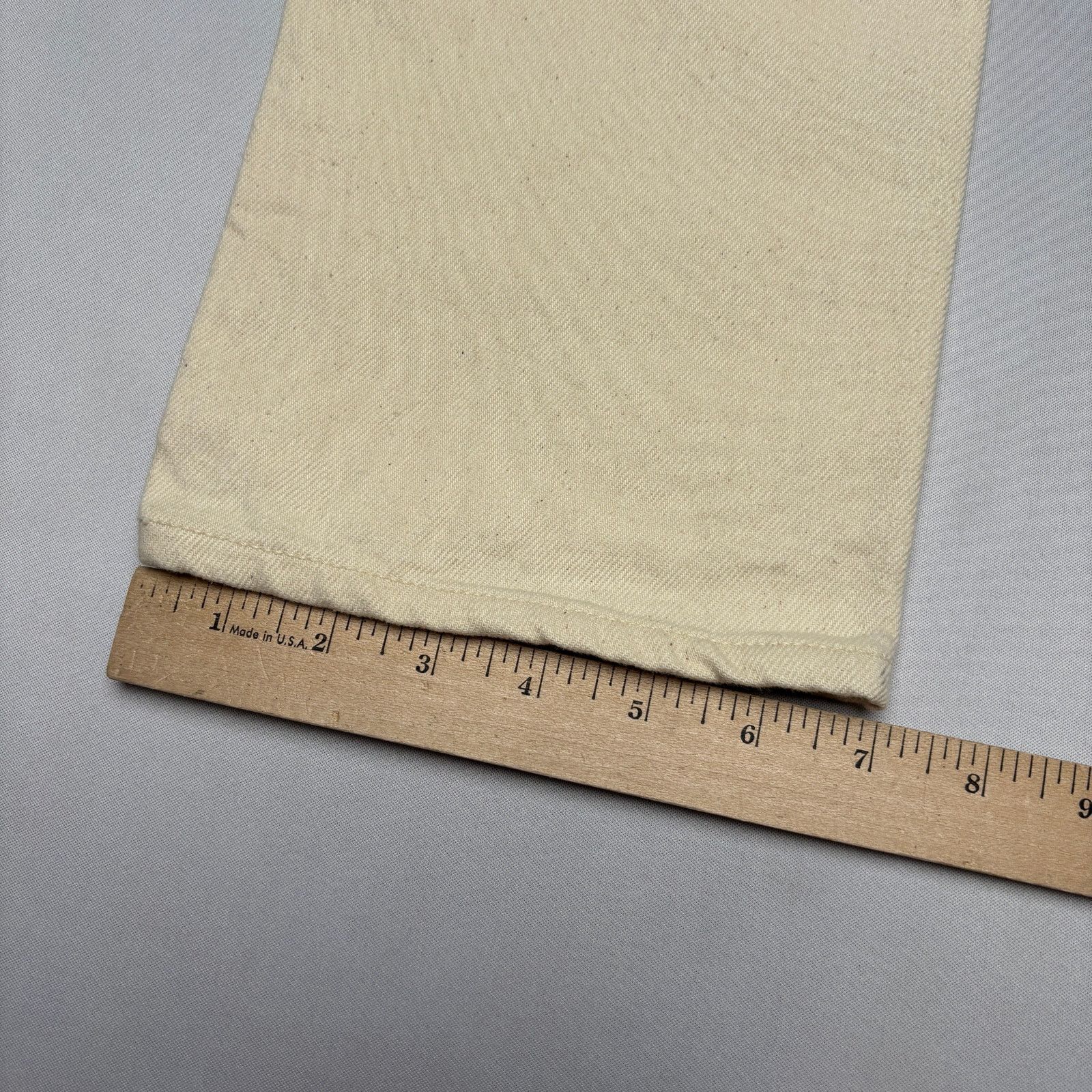 Sid Mashburn $175 Sid Mashburn Slim Straight Jean 31x32 Natural Denim Size US 31 - 9 Thumbnail
