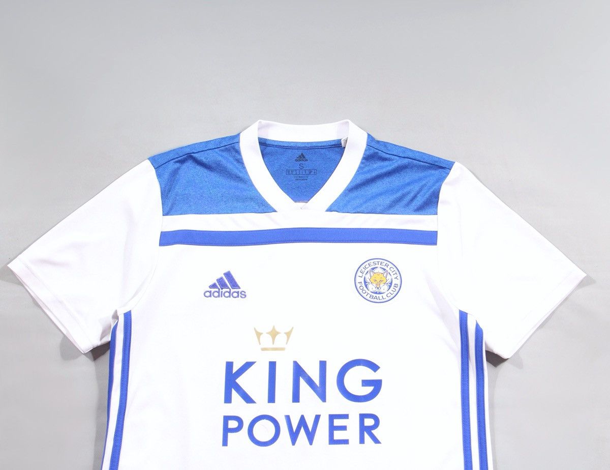 Adidas Adidas x Leicester City 2017 Soccer Football Jersey White S Size US S / EU 44-46 / 1 - 2 Thumbnail