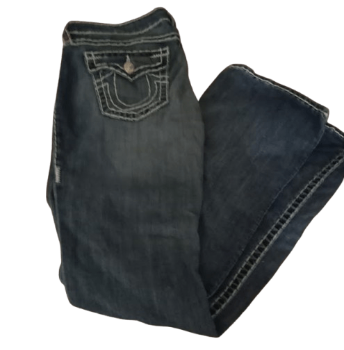True Religion True Religion Super T Bootcut Rope Stitch Sz 31 Size 31" - 4 Thumbnail