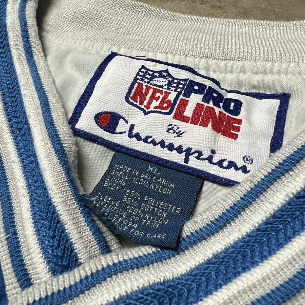 Champion × NFL × Vintage Vintage 90’s NFL Detroit Lions Windbreaker Champion Jersey Size US XL / EU 56 / 4 - 7 Thumbnail