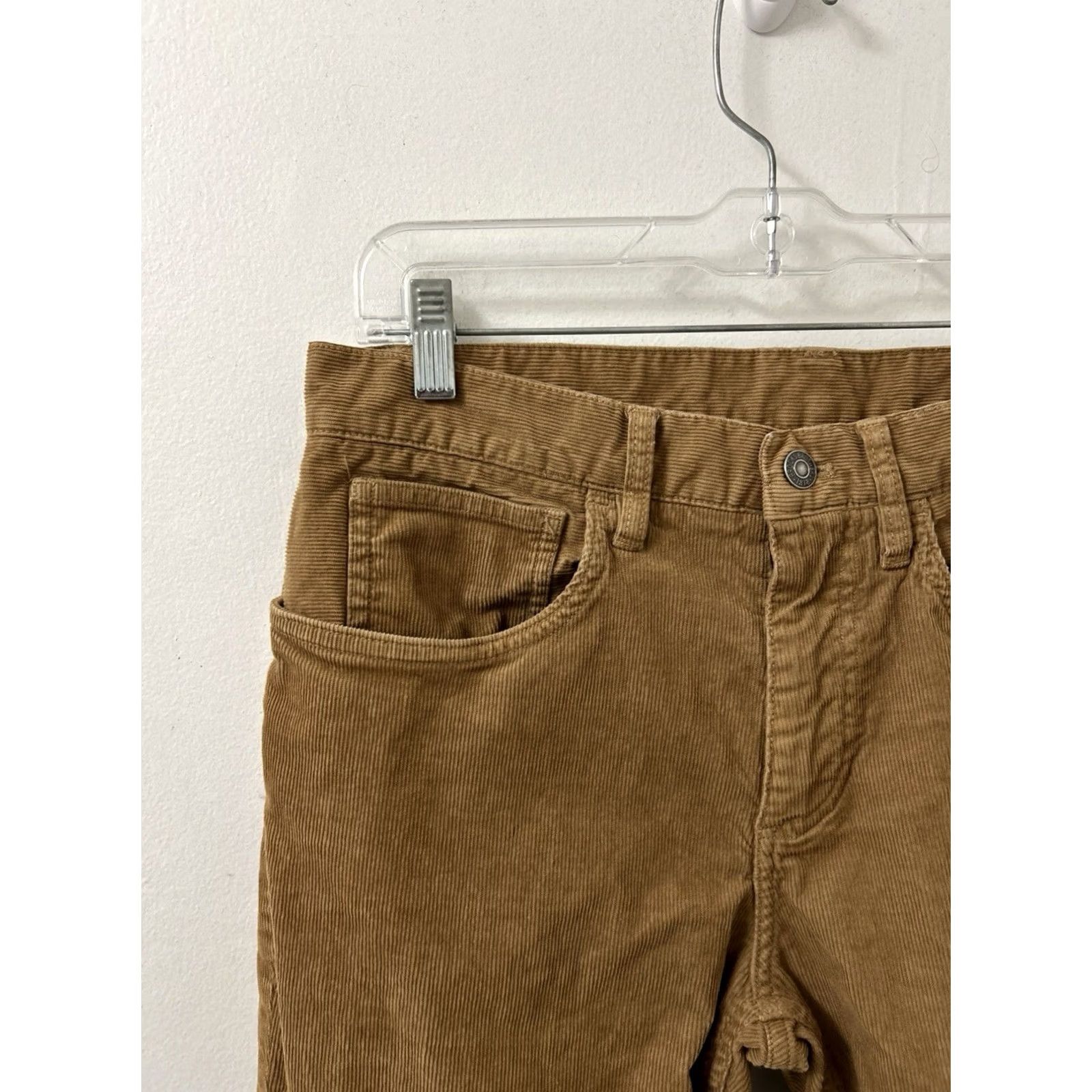 Brooks Brothers Brooks Brothers Red Fleece Corduroy Pants Slim Men 32x30 Brown Stretch Chino Casual Business Mens Pants Size US 32 / EU 48 - 4 Thumbnail