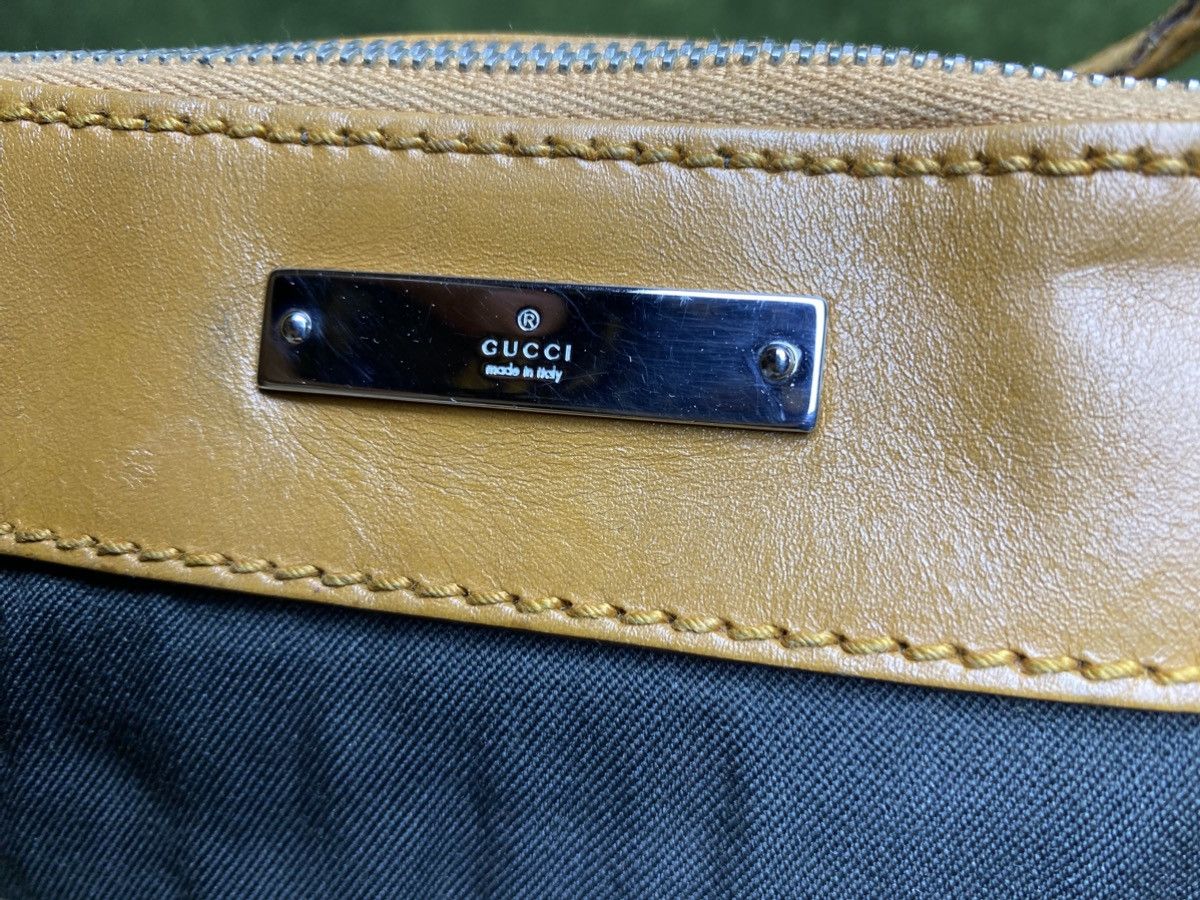 Gucci GUCCI black canvas crossbody shoulder bag Size ONE SIZE - 6 Thumbnail