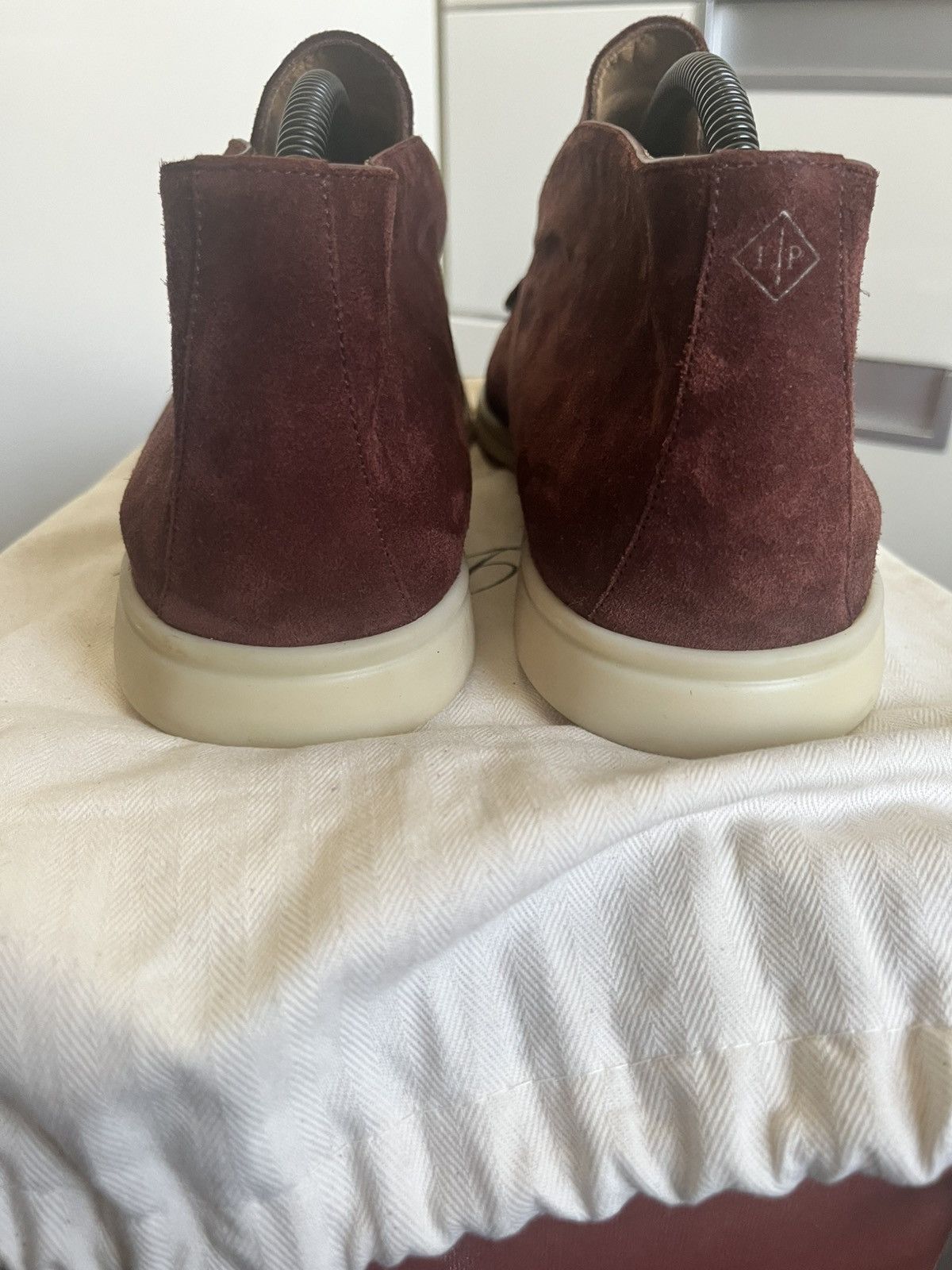 Loro Piana Loro Piana burgundy open walk uk 10 eu 44 Size US 11 / EU 44 - 4 Thumbnail