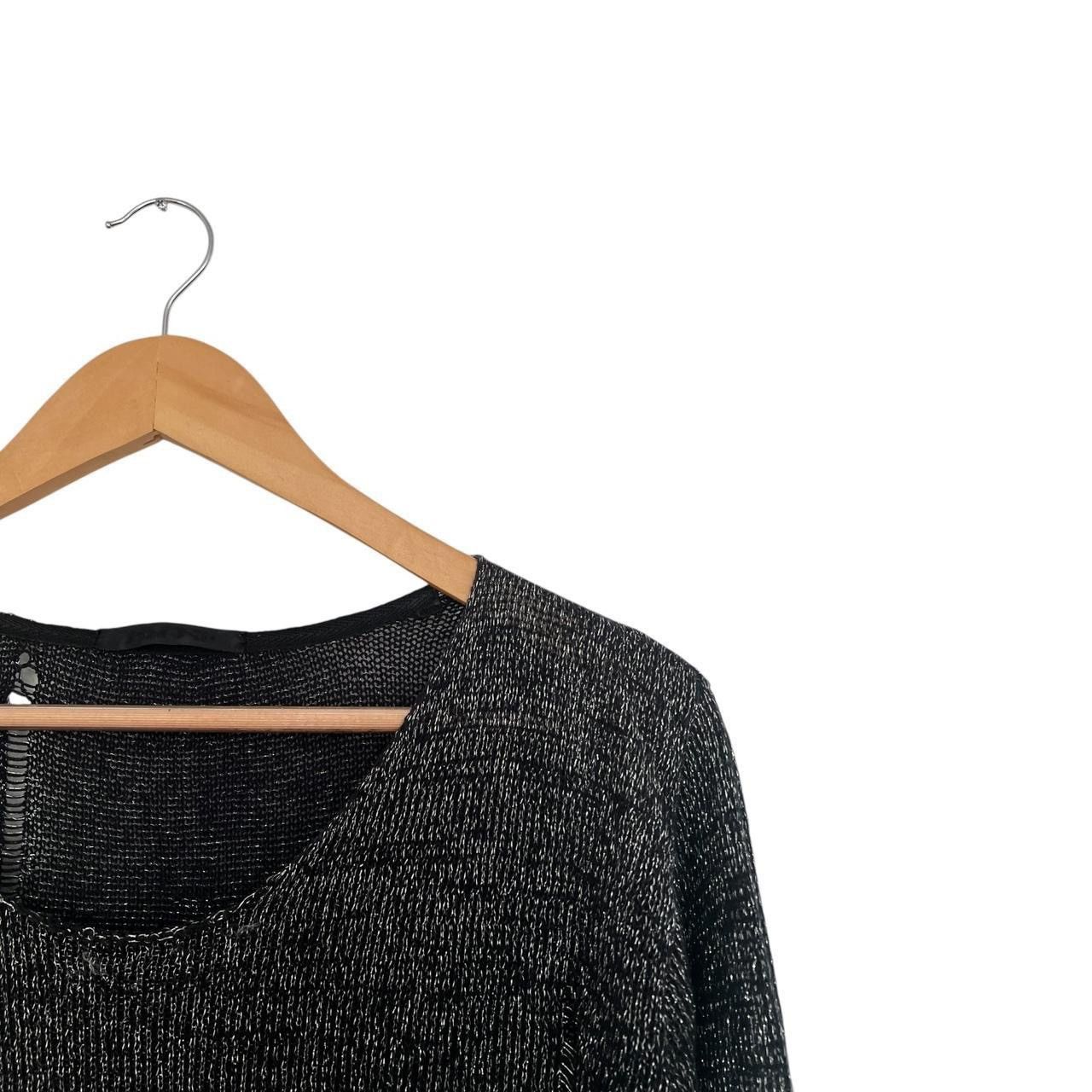 KMRii Kmrii glitter distressed sweater Size US M / EU 48-50 / 2 - 2 Thumbnail