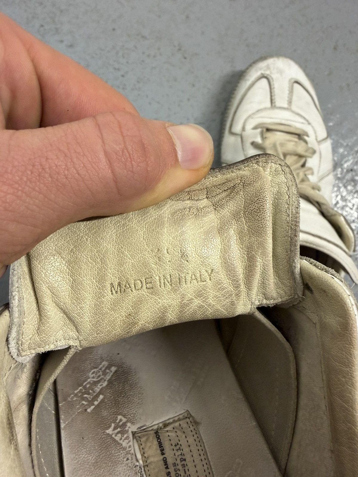 Maison Margiela Maison Margiela Gat Replica Sneakers Size US 9.5 / IT 39.5 - 10 Thumbnail