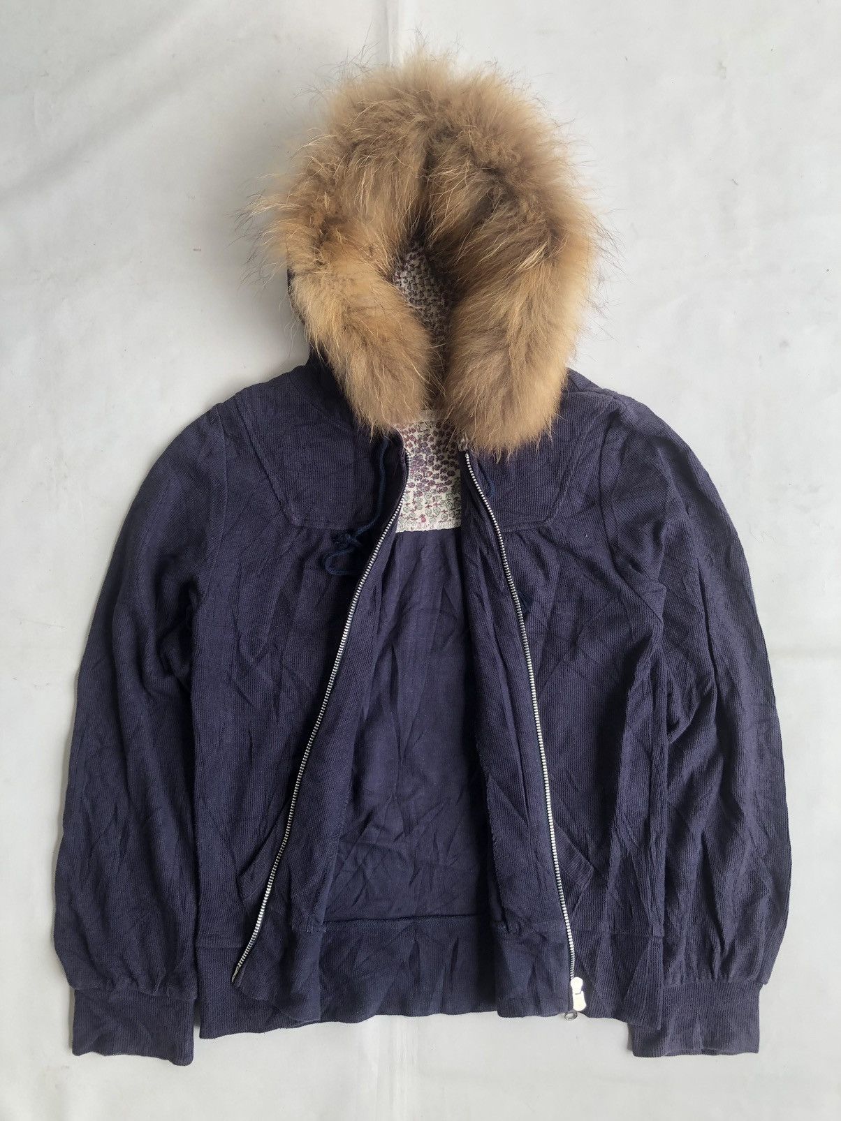 If Six Was Nine Japanese zipper fur hoodie ifsixwasnine lgb styled Size US M / EU 48-50 / 2 - 2 Thumbnail