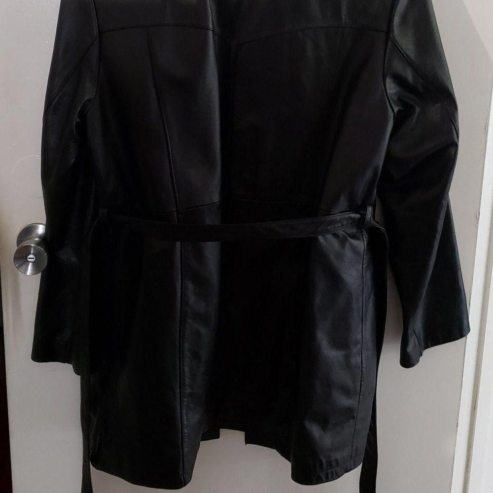 Wilsons Leather CT1246a Wilson Leather Ladies Coat & Wilson Gloves XL Size XL / US 12-14 / IT 48-50 - 4 Thumbnail