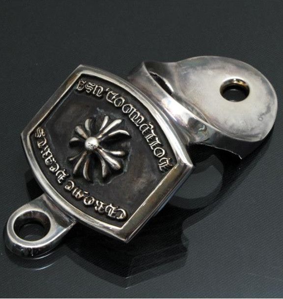 image of Chrome Hearts Wall Mounted Bottle Opener in Silver, Men's