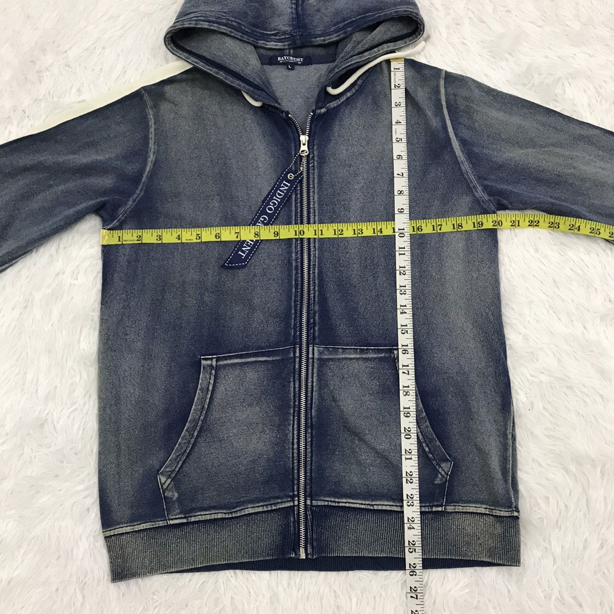 Indigo Baycrest usability and stylish indigo hoodie Size US M / EU 48-50 / 2 - 6 Thumbnail