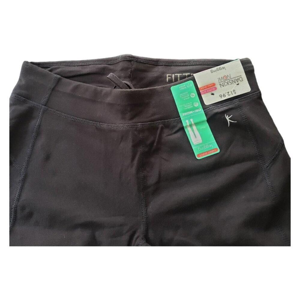 Designer CT1023 NWT Danskin Now Black Legging XS Size 26" / US 2 / IT 38 - 5 Thumbnail