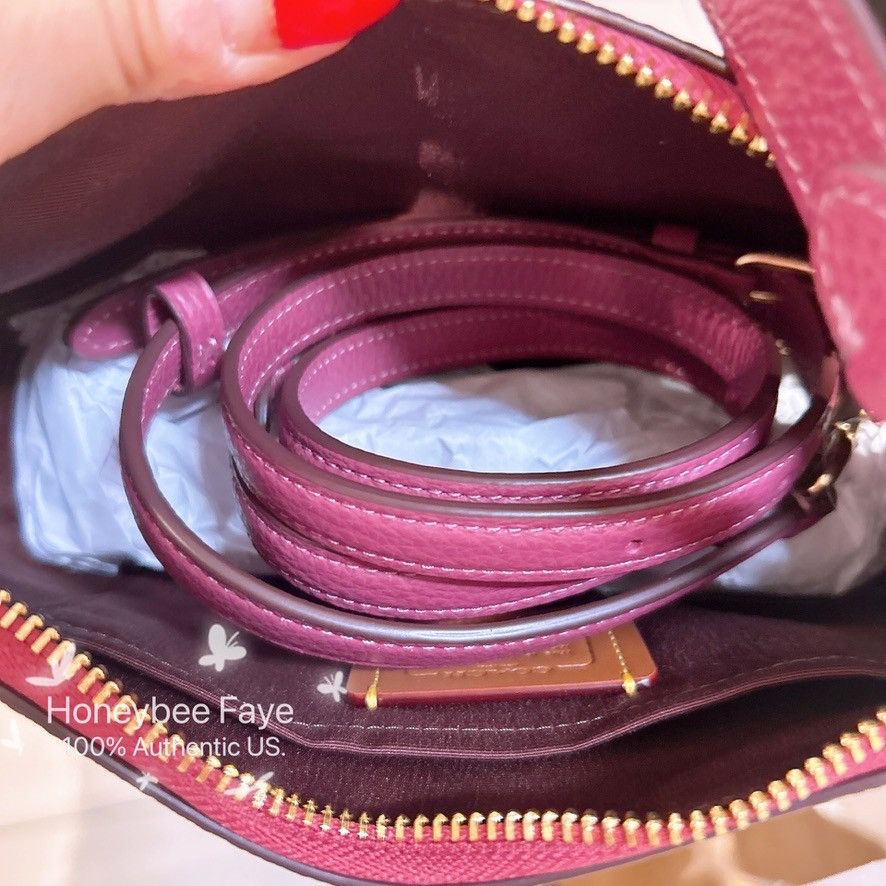 Coach Teri Shoulder Bag With Bow Charm CY654 Size ONE SIZE - 5 Thumbnail