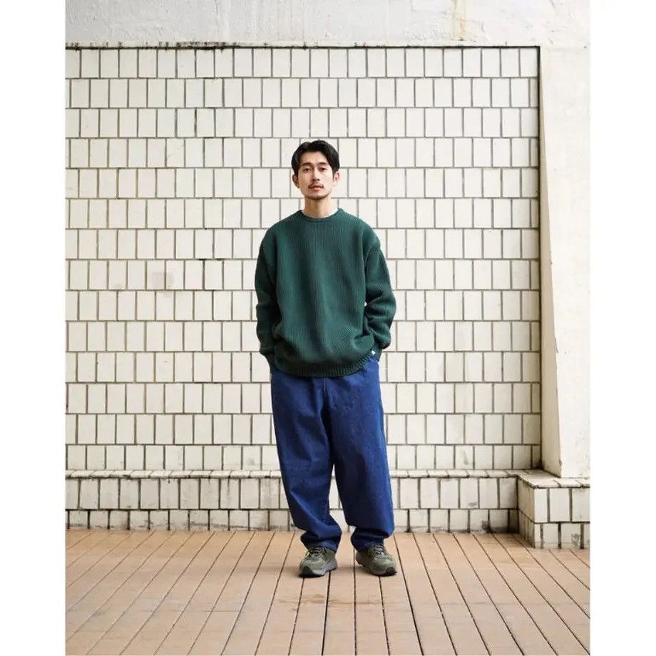 Japanese Brand FreshService CORPORATE EASY DENIM PANTS Size US 32 / EU 48 - 1 Thumbnail