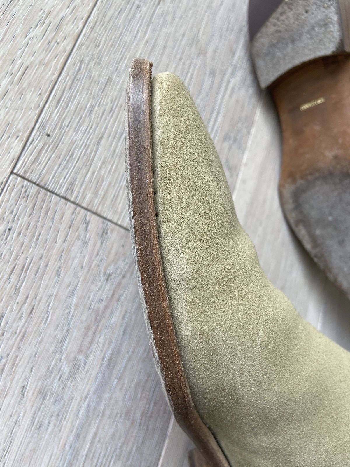 Story Et Fall Story Et Fall - Tan Suede Chelsea Boots 10 Size US 10 / EU 43 - 5 Thumbnail