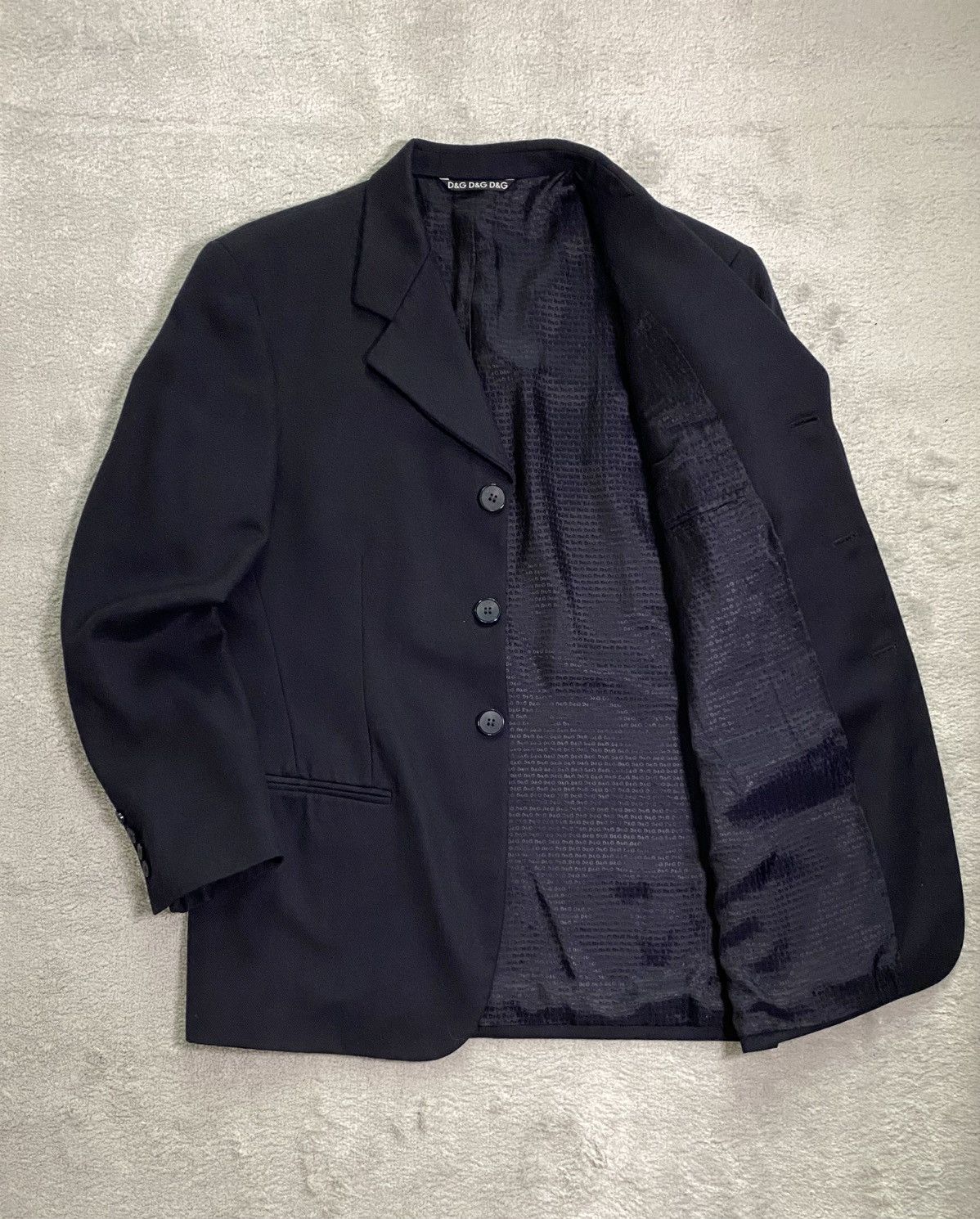 Dolce & Gabbana × Suit × Vintage Dolce&Gabbana Vintage Wool Blazer 