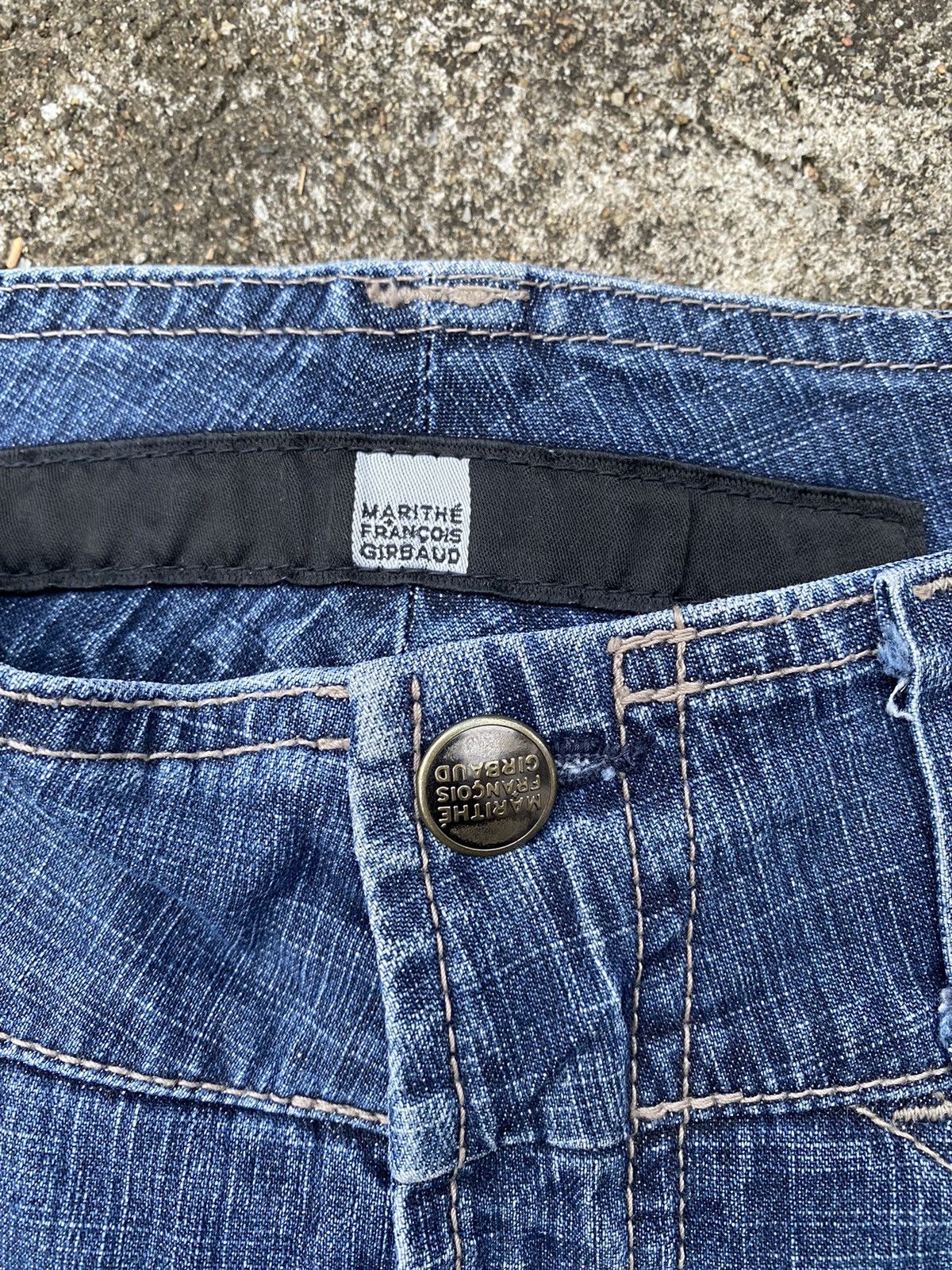If Six Was Nine × Marithe + Francois Girbaud MFG Flared Size US 27 - 8 Thumbnail