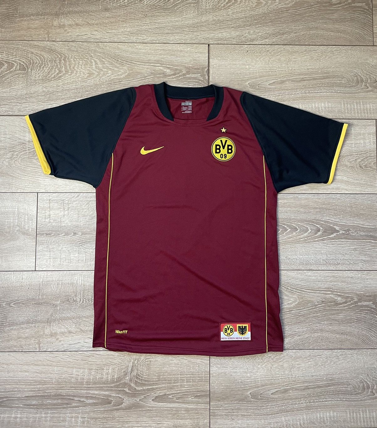 Nike Nike 2007-08 BORUSSIA DORTMUND SHIRT TRIKOT SOCCER JERSEY S Size US S / EU 44-46 / 1 - 1 Thumbnail