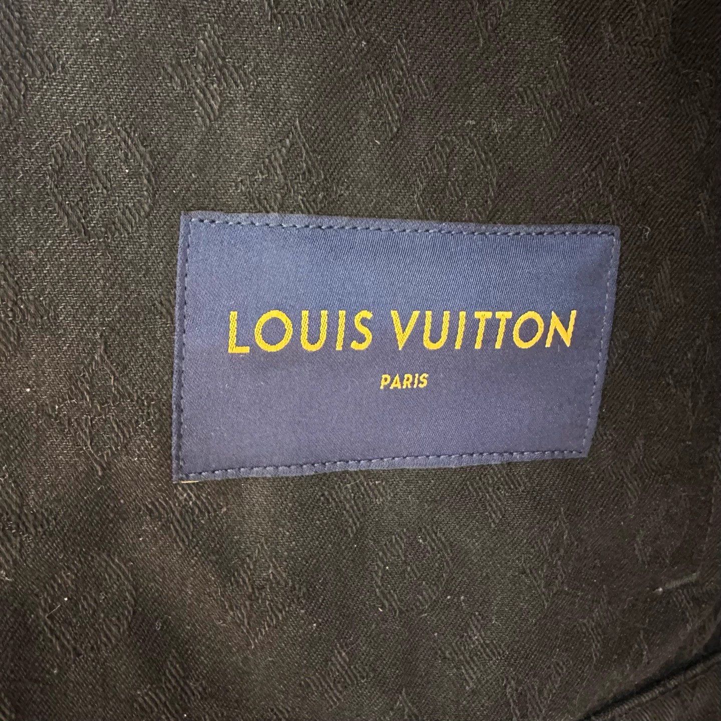 Louis Vuitton LV Monogram All Over Print Denim Jacket Size US L / EU 52-54 / 3 - 3 Thumbnail