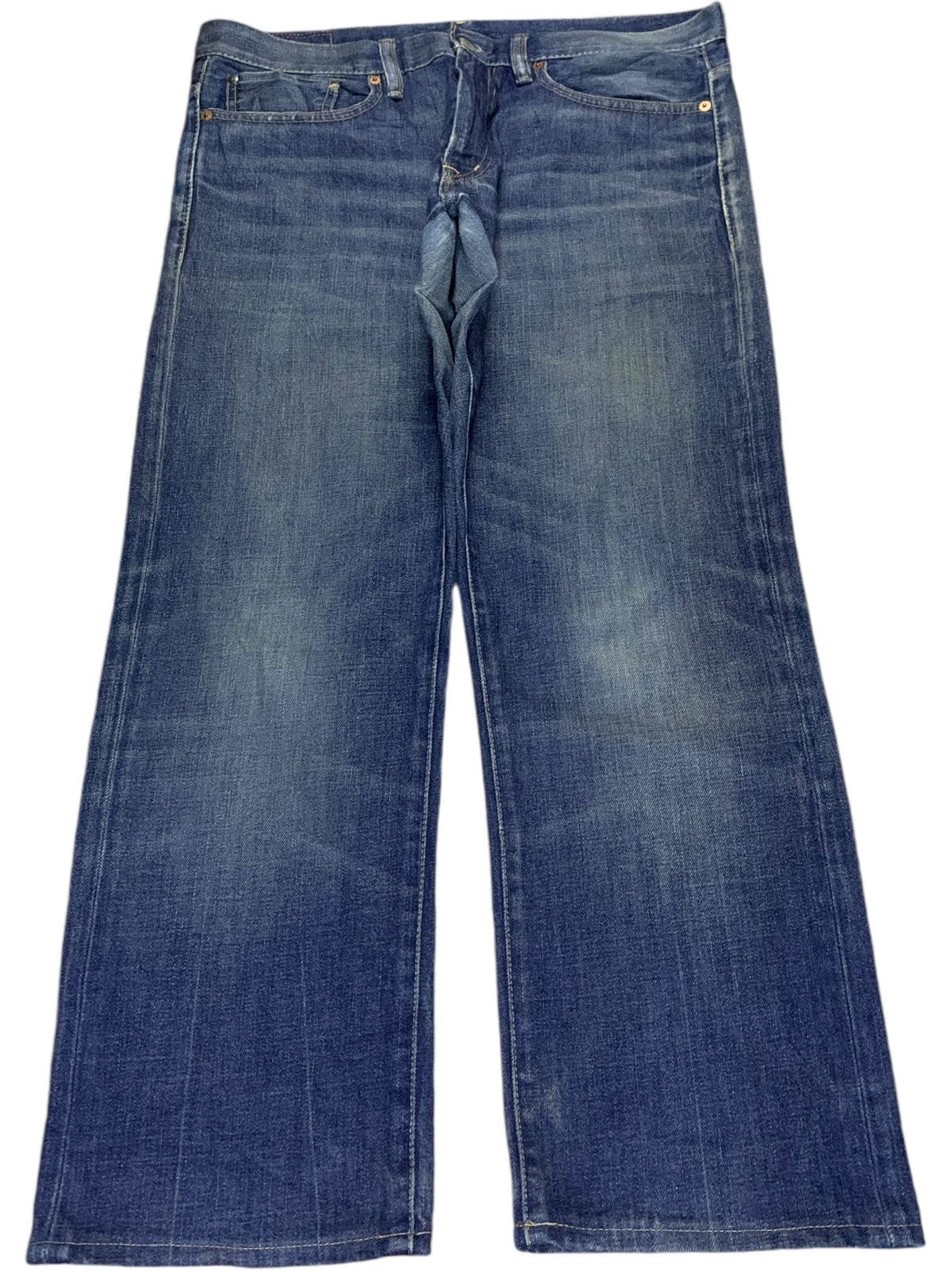 Denim & Supply Ralph Lauren Vintage Polo Denim Supply Mud Wash Baggy Style Jeans Size US 37 - 1 Thumbnail