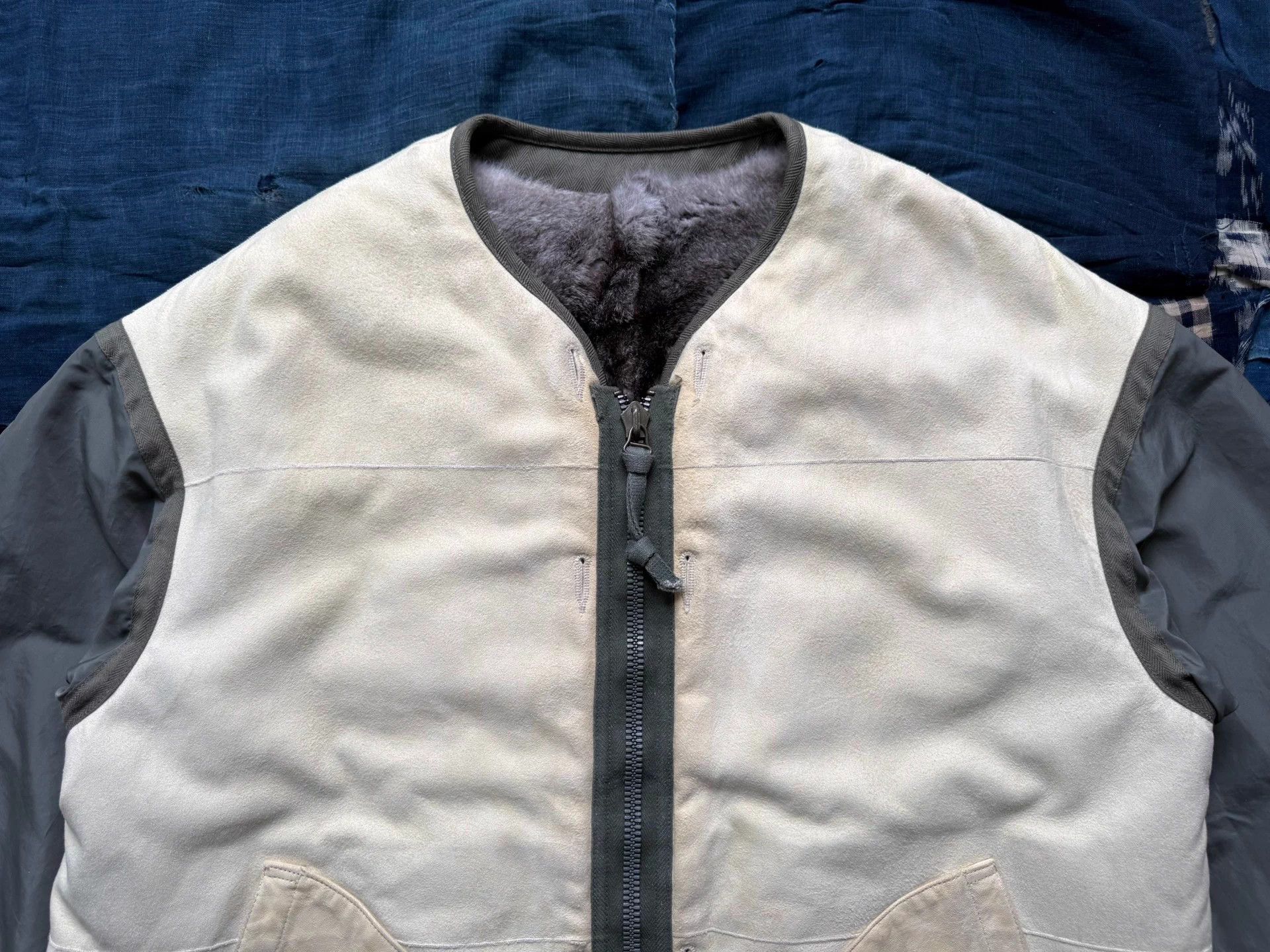 Visvim VISVIM 24SS IRIS JKT Distressed Shearling Leather Gray 4 Size US XL / EU 56 / 4 - 7 Thumbnail