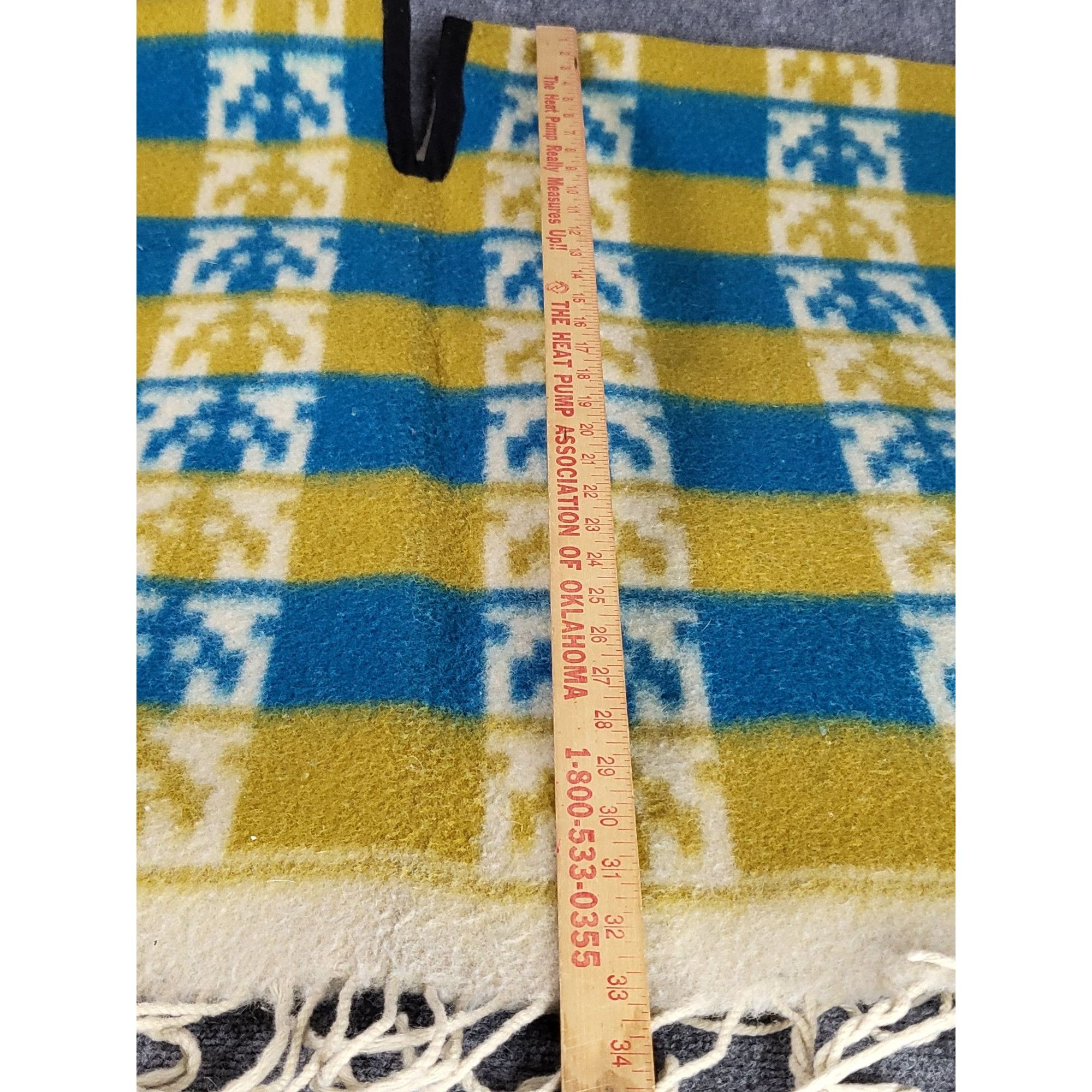 Vintage Vintage La Luz Santa Anna Pancho Men OS Flannel Aztec Southw Size ONE SIZE - 3 Thumbnail