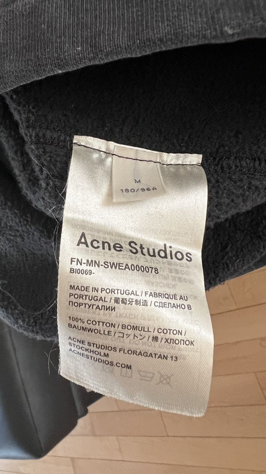 Acne Studios Acne Studios Reverse Logo hoodie Size US M / EU 48-50 / 2 - 9 Thumbnail