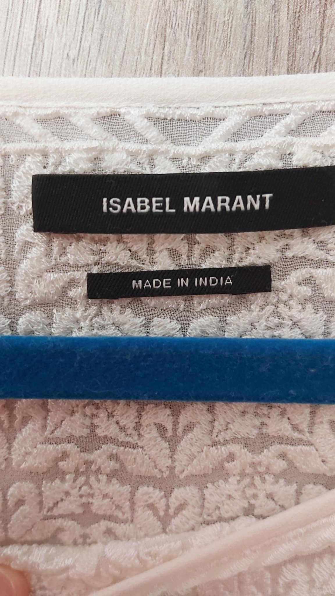 Isabel Marant Isabel Marant silk short-sleeve blouse Size M / US 6-8 / IT 42-44 - 3 Thumbnail
