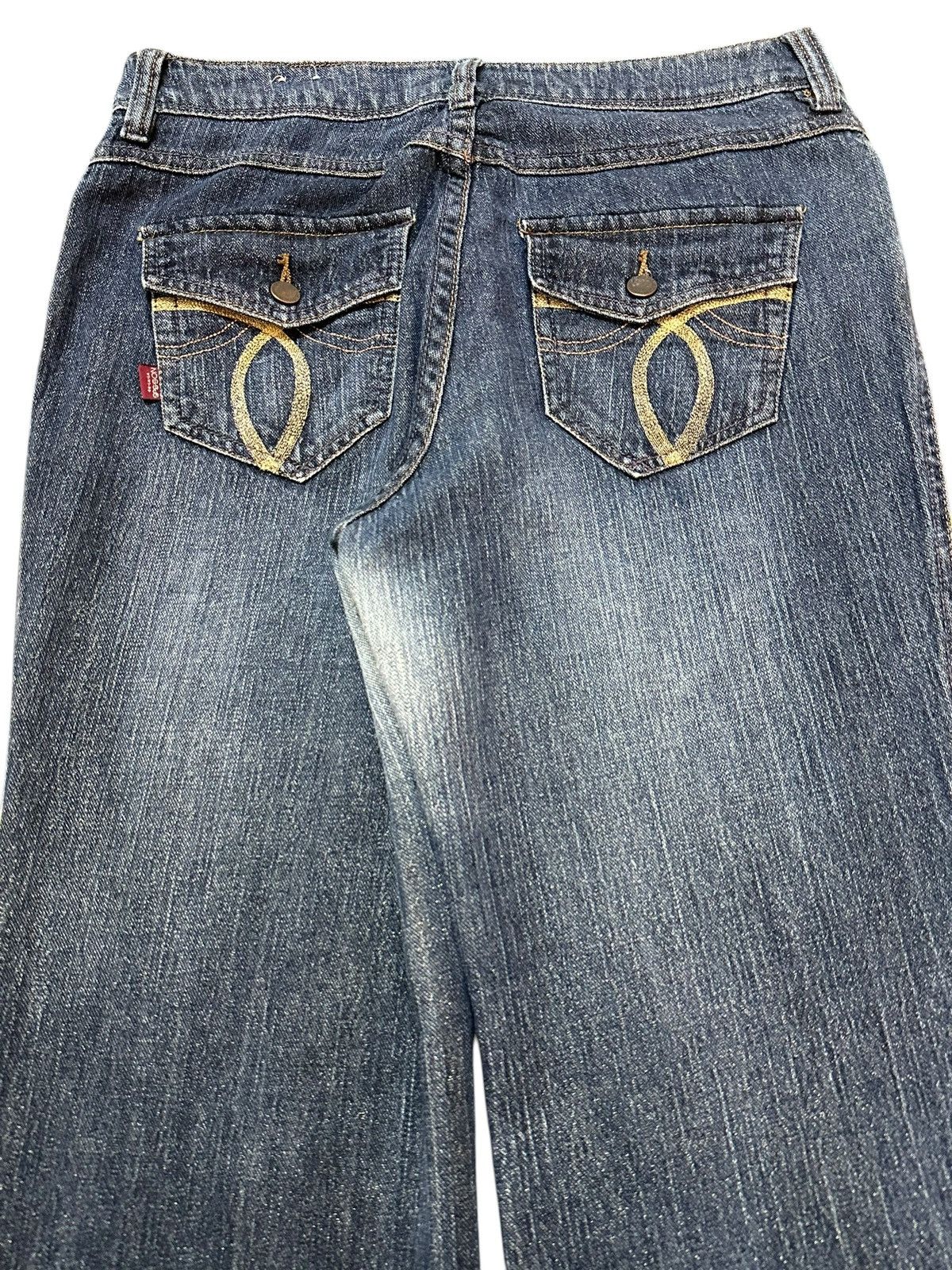 Hypebeast Vintage Japanese Brand Blue Faded Wash Style Baggy Jeans Size US 32 / EU 48 - 6 Thumbnail