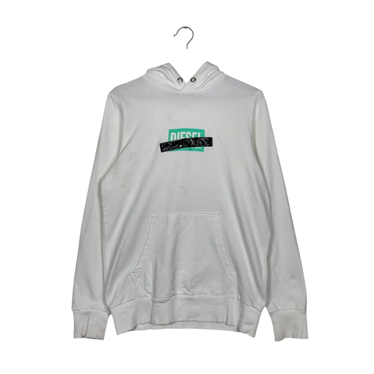 Diesel Diesel Big Logo Pullover Hoodie Size US XS / EU 42 / 0 - 10 Thumbnail
