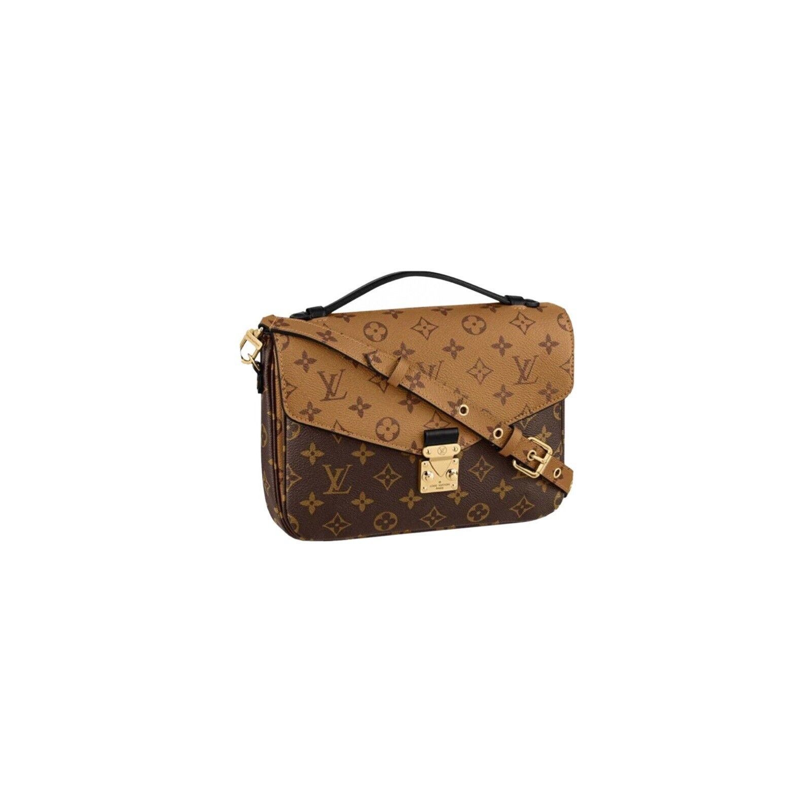 Louis Vuitton Louis Vuitton Pochette Metis Shoulder Bag Brown Size ONE SIZE - 1 Thumbnail