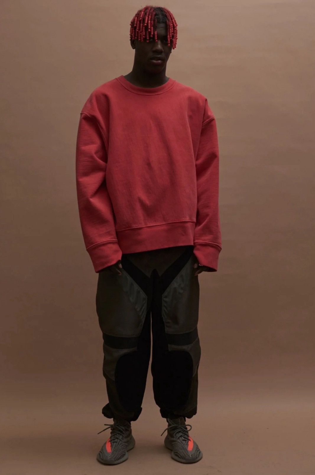 Yeezy Yeezy Season 3 Fleece Crewneck Sun God Medium Size US M / EU 48-50 / 2 - 6 Thumbnail