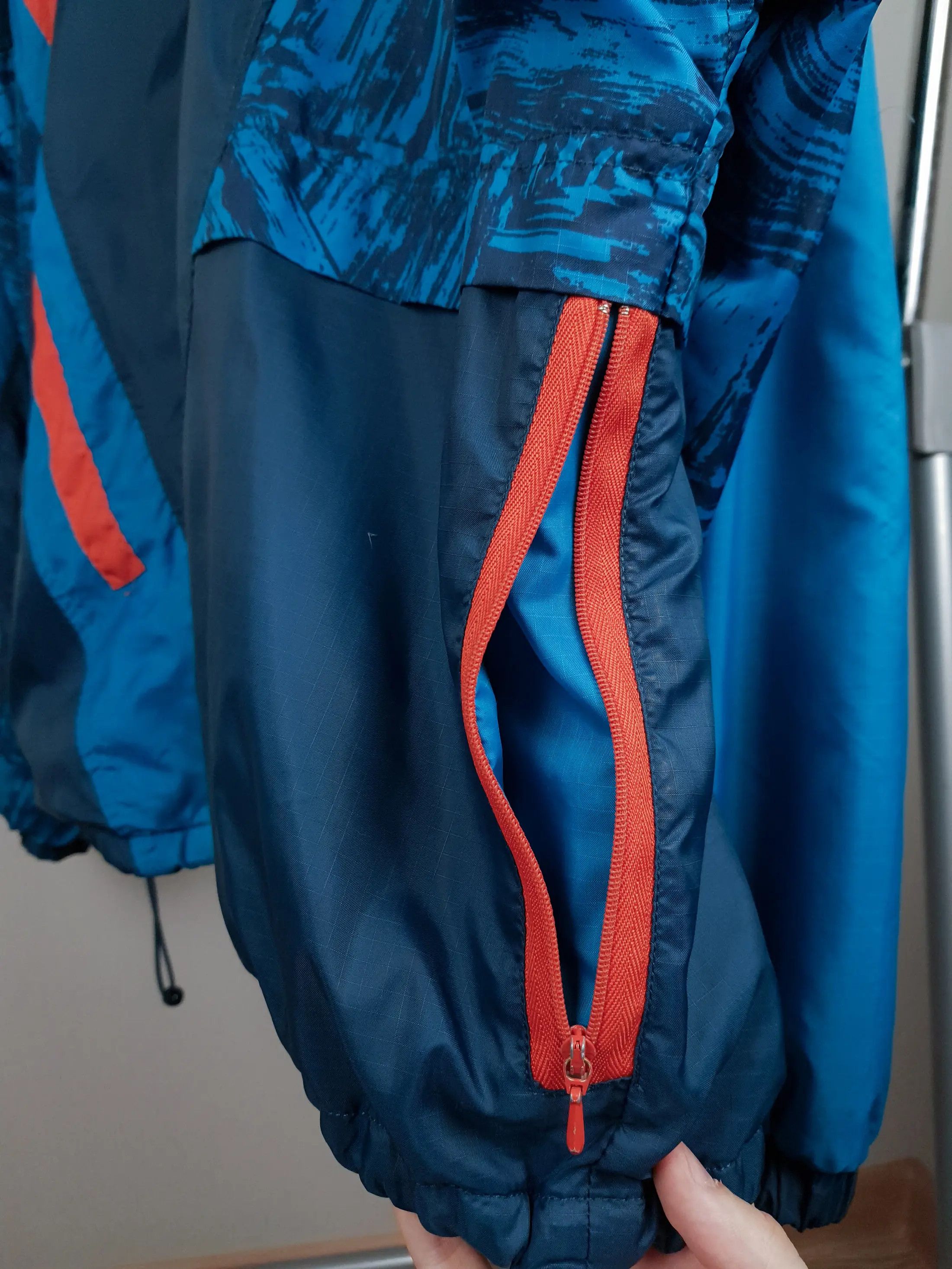 Nike ACG 1990's RARE Nike Abstract Pattern Full Zip Track Top Jacket Size US M / EU 48-50 / 2 - 4 Thumbnail