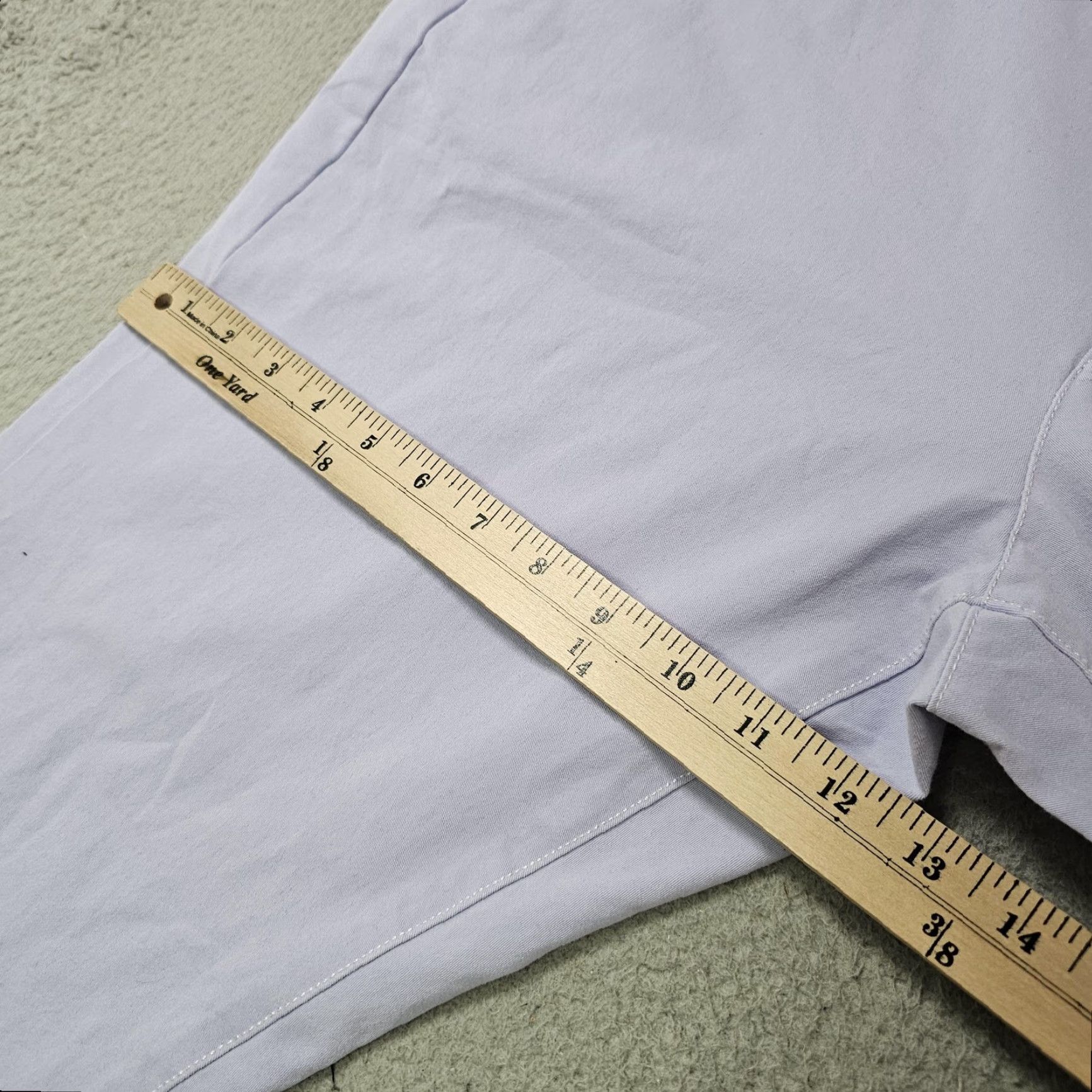 Bonobos Bonobos Chino Pants Mens 35x30 Light Purple Slim Fit Stretch Cotton Casual Size US 35 - 5 Thumbnail