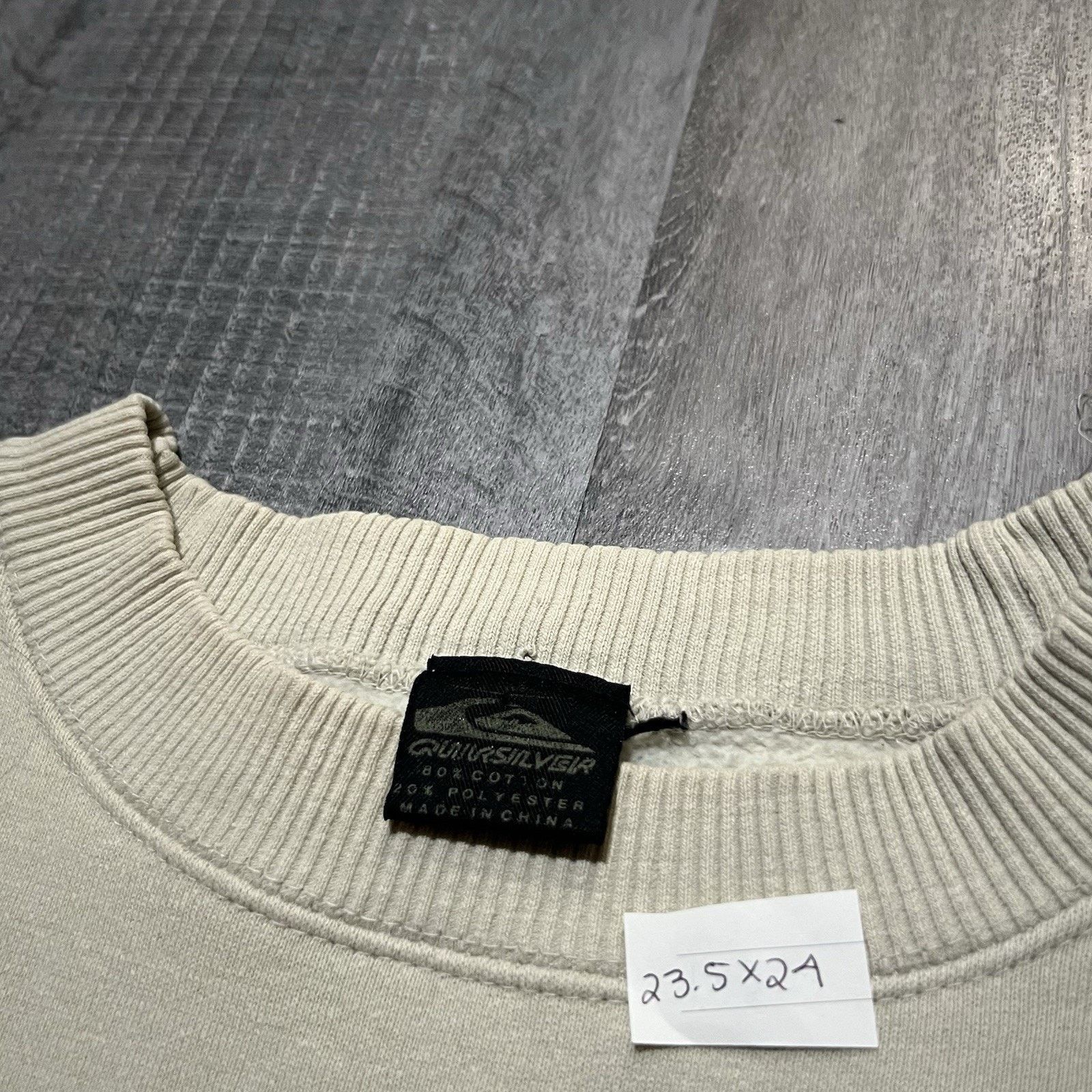 Quiksilver VTG Quicksilver Boarding Sweatshirt 90s Surf Sweatshirt S/M Size US L / EU 52-54 / 3 - 7 Thumbnail
