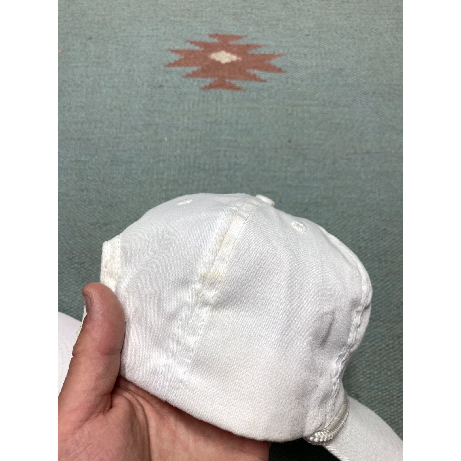 Vintage VINTAGE Northwest Controls Hat Strapback Cap HVAC Oklahoma Made in USA NOS Men Adjustable White USA Strapback Cap Men Size ONE SIZE - 6 Thumbnail