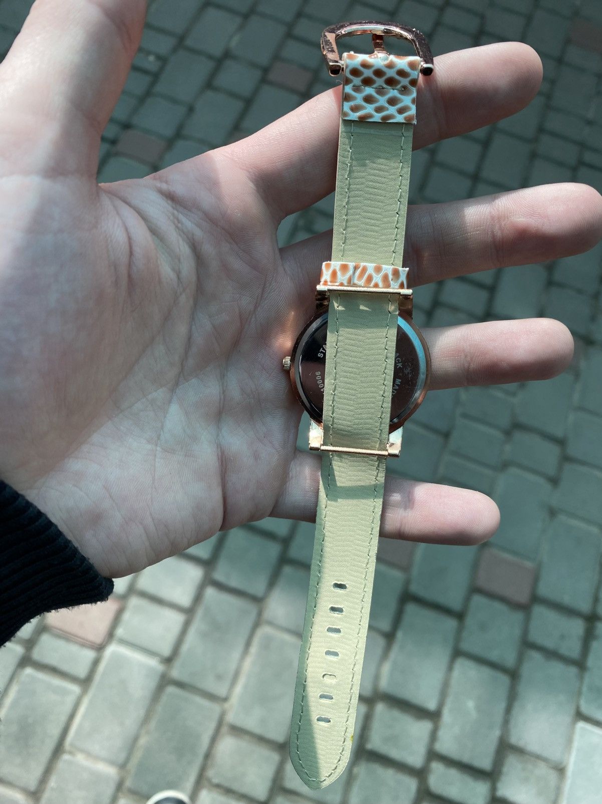 Japanese Brand Rare Futuristic Extreme Crystal Rose Gold Watch Size ONE SIZE - 5 Thumbnail