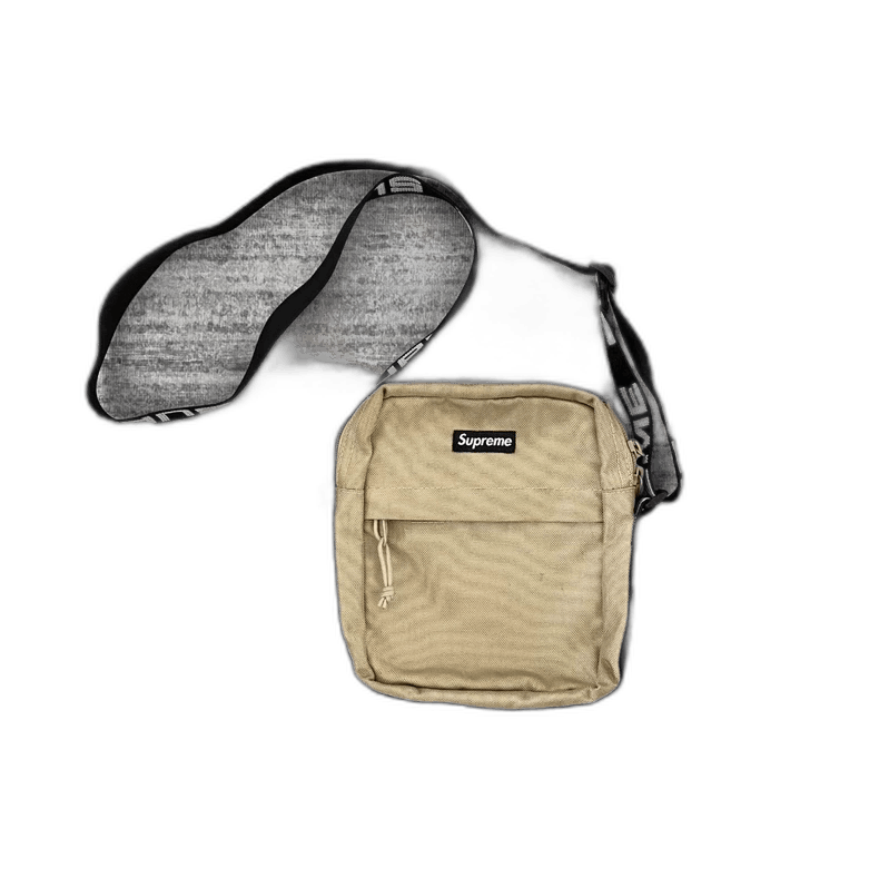 Bape Supreme Khaki Crossbody Bag Shoulder Waist Bag-yf Size ONE SIZE - 1 Thumbnail