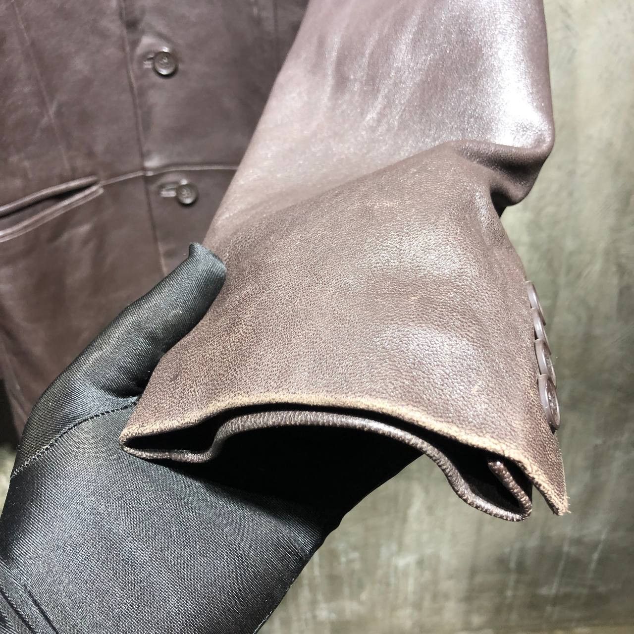 Balenciaga Balenciaga Nicholas Ghesquire Leather Blazer Size US M / EU 48-50 / 2 - 6 Thumbnail
