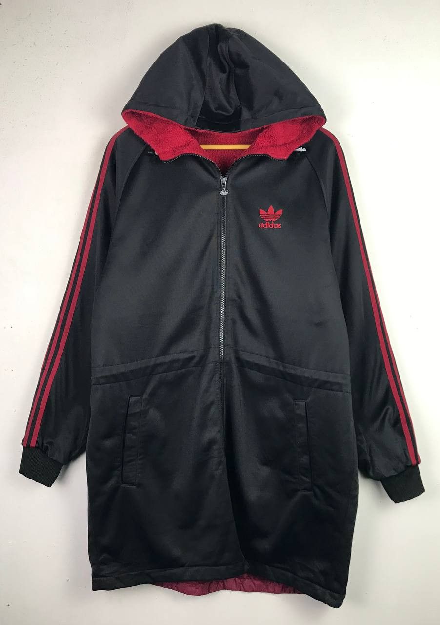 Vintage Adidas 90's Full Zipper Long Jacket