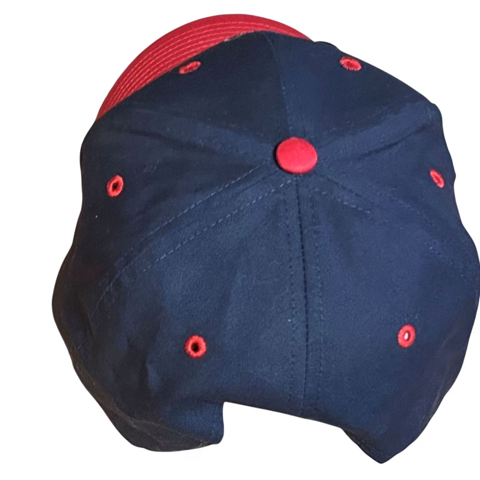 Vintage VINTAGE Arkansas Travelers Baseball Hat Cap Y2K Minor League Blue & Red Mens Adjustable One Size Cotton Polyester Canvas Knit Bre athable Size ONE SIZE - 7 Thumbnail