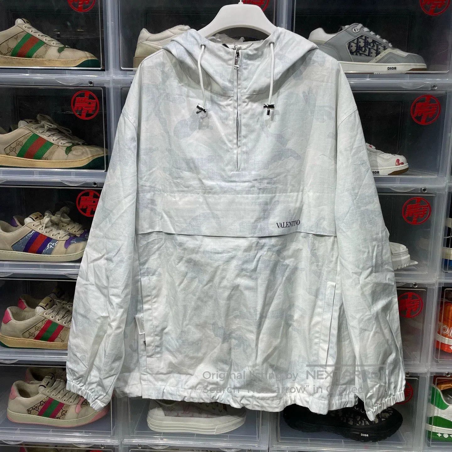 Valentino Valentino Logo Print Hoodie Men's White. Size US L / EU 52-54 / 3 - 1 Thumbnail