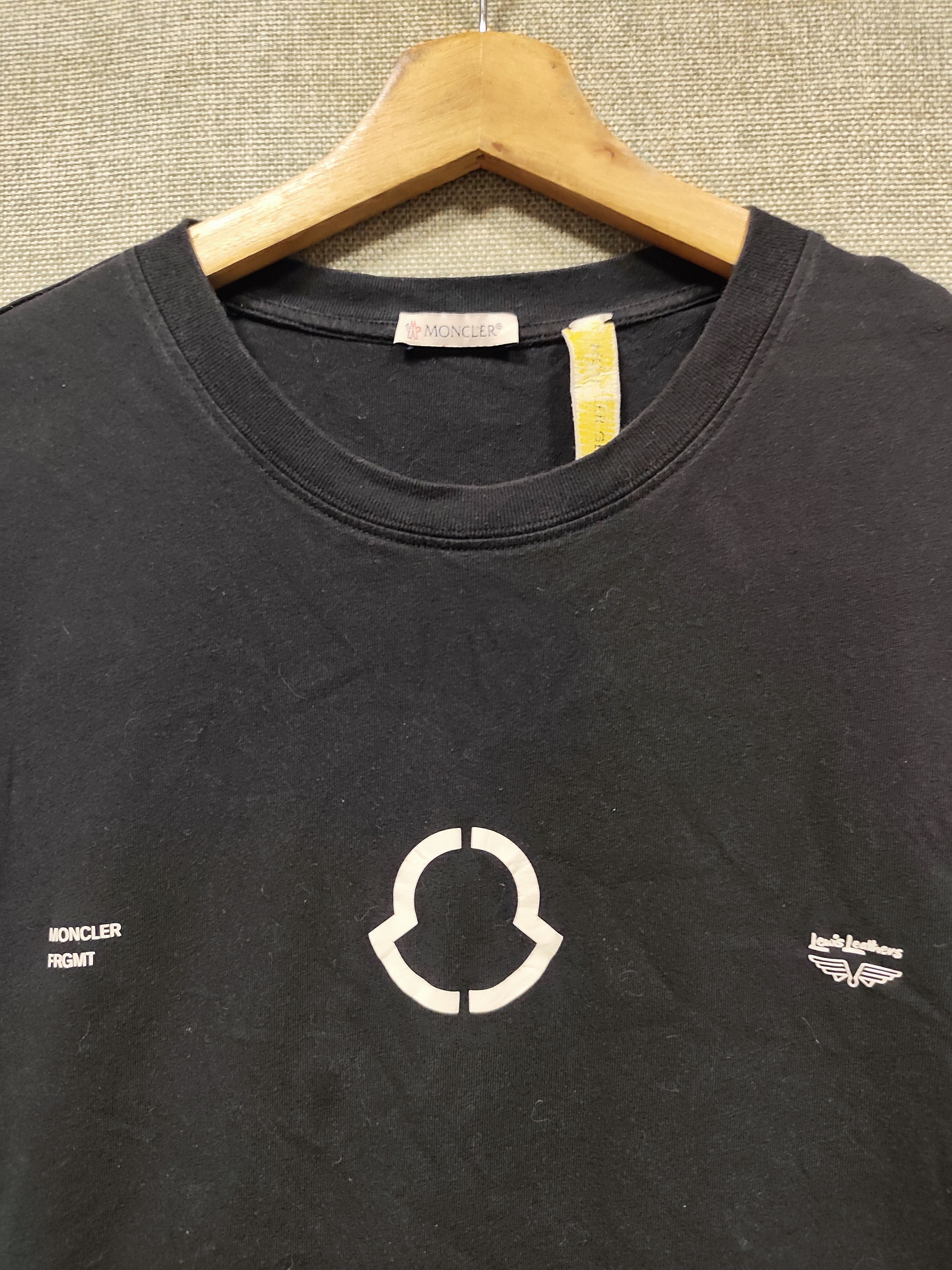 Fragment Design × Lewis Leathers × Moncler Moncler x Fragment tee Size US M / EU 48-50 / 2 - 4 Thumbnail