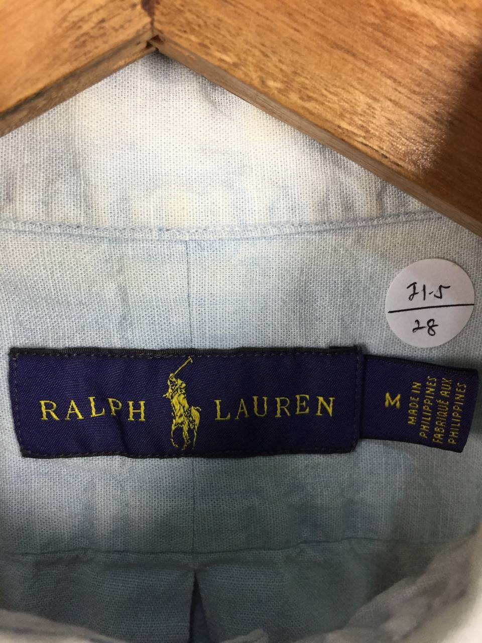Ralph Lauren Vtg Ralph Lauren Crest Logo Button Down Oxford Shirt Size US M / EU 48-50 / 2 - 10 Thumbnail
