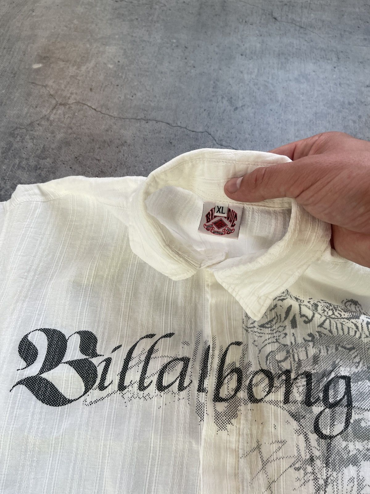 Billabong × Vintage Vintage Billabong Shirt Big Logo Y2K Japanese 90s Surf Size US XL / EU 56 / 4 - 6 Thumbnail