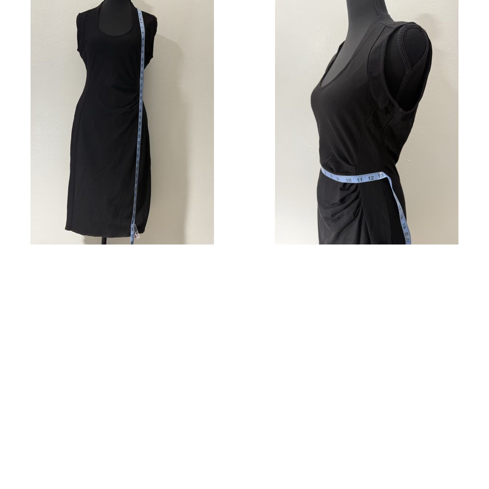 Kenneth Cole Kenneth Cole New York Black Sleeveless Bodycon Dress | Size 8 | Zip Back | Party/Cocktail Size M / US 6-8 / IT 42-44 - 9 Thumbnail